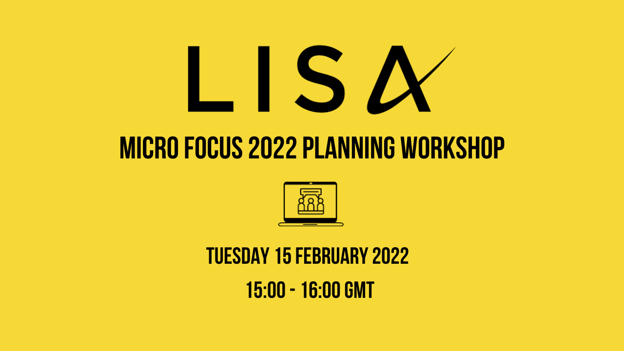 Micro Focus 2022 Planning Workshop