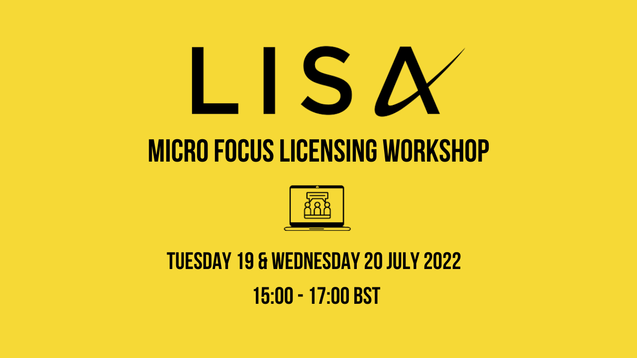 Micro Focus Licensing Workshop – Live!