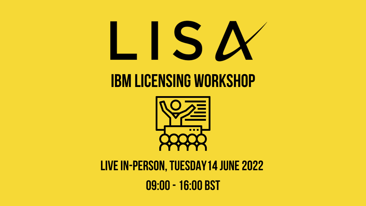 IBM Licensing Workshop – Live In-Person!