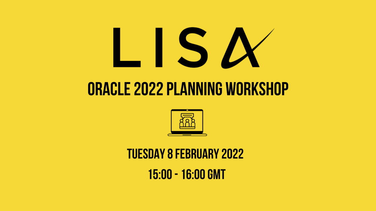 Oracle 2022 Planning Workshop