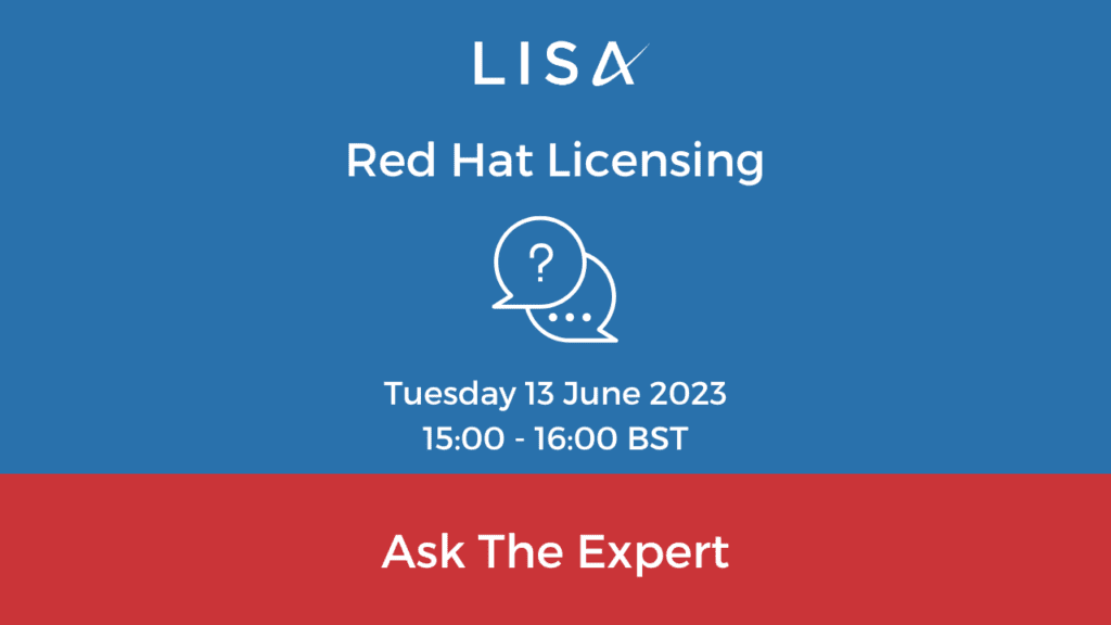 Ask the Expert Red Hat Licensing LISA
