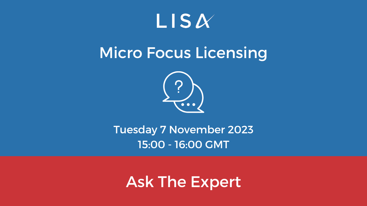 Ask the Expert – Micro Focus Licensing
