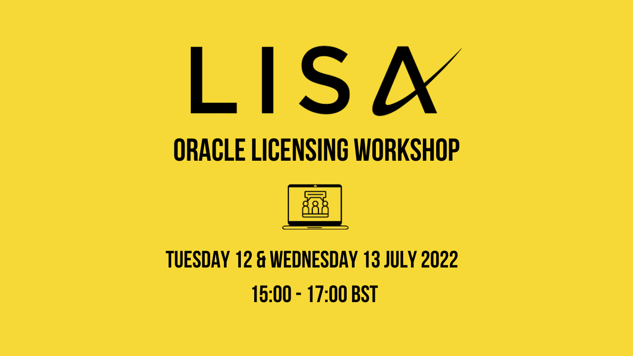 Oracle Licensing Workshop – Live!
