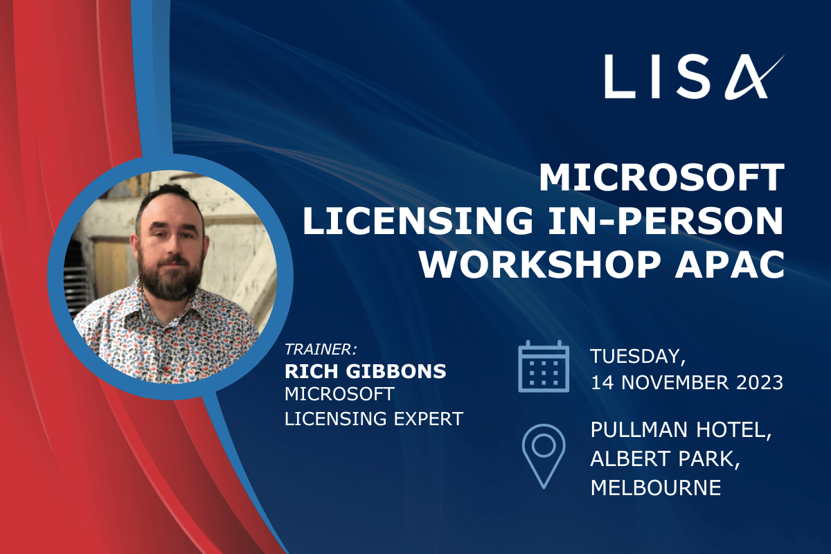 Microsoft Licensing In-Person Workshop – Live! – APAC