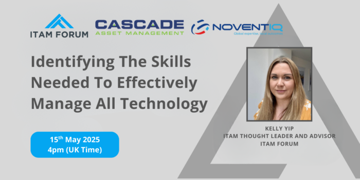 Identifying The Skills Needed To Effectively Manage All Technology Webinar, 15th May 2025